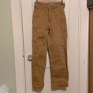 Everlane straight leg pant in ochre